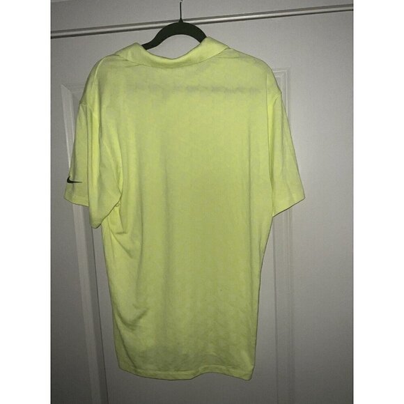 Nike Dri-FIT Vapor Golf Polo Shirt Light Lemon Twist DA2974-736 Men's Size M - Picture 4 of 8